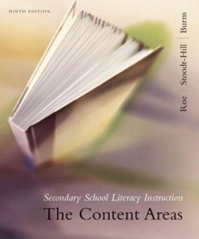 Hardcover Secondary School Literacy Instruction: The Content Areas Book