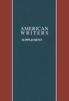 Hardcover American Writers, Supplement V: A Collection of Critical Literary and Biographical Articles That Cover Hundreds of Notable Authors from the 17th Centu Book