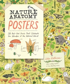 Paperback Nature Anatomy Posters: 28 Pull-Out Prints That Celebrate the Wonders of the Natural World Book
