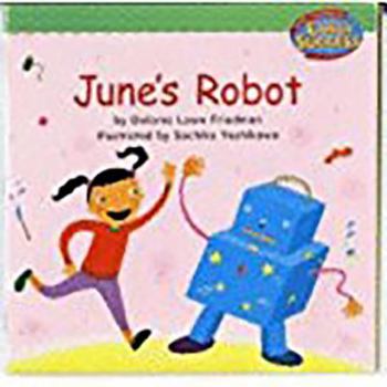 Paperback Houghton Mifflin Early Success: June's Robot Book