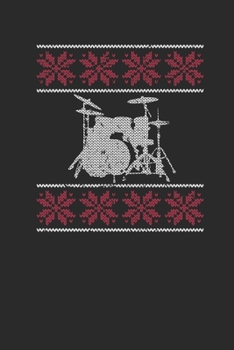 Paperback Christmas Drums: Graph Paper Notebook (6" x 9" - 120 pages) Christmas Themed Notebook for Daily Journal, Diary, and Gift Book