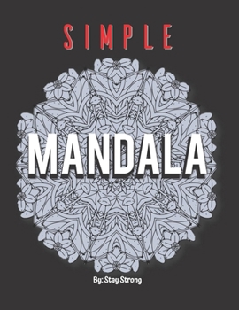 Paperback Simple Mandala Book