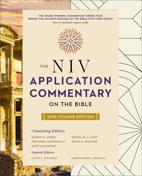 Hardcover The NIV Application Commentary on the Bible: One-Volume Edition Book