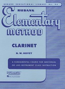 Paperback Rubank Elementary Method Clarinet Book