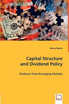 Paperback Capital Structure and Dividend Policy Book