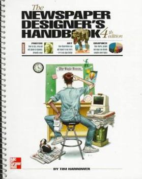 Paperback The Newspaper Designer's Handbook Book