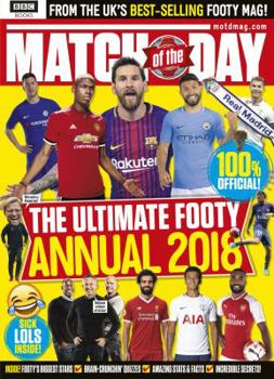 Hardcover Match of the Day Annual 2018 Book