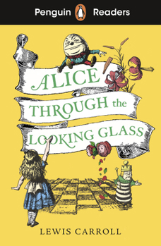 Paperback Penguin Readers Level 3 Alice Through the Looking Glass Abridged Edition. Book