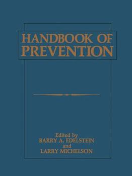 Paperback Handbook of Prevention Book