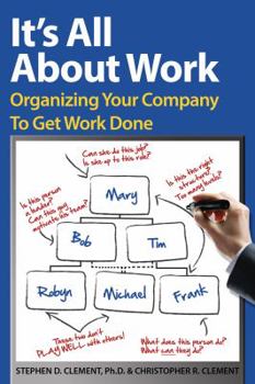 Paperback It's All about Work. Organizing Your Company to Get Work Done Book