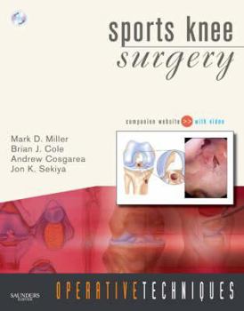 Hardcover Operative Techniques: Sports Knee Surgery: Book, Website and DVD Book