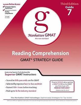 Paperback Reading Comprehension GMAT Preparation Guide Book