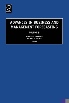 Hardcover Advances in Business and Management Forecasting Book