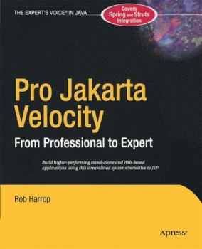 Paperback Pro Jakarta Velocity: From Professional to Expert Book