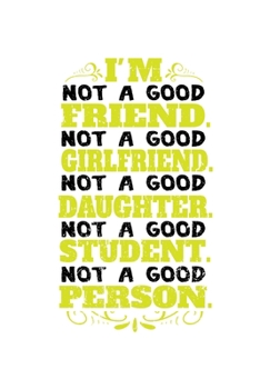Paperback Notebook: Girlfriend Daughter Student Funny Gifts 120 Pages, 6X9 Inches, Blank Book