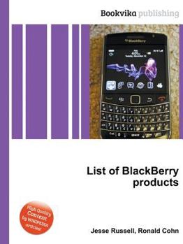 Paperback List of Blackberry Products Book