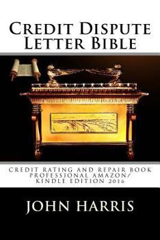 Paperback Credit Dispute Letter Bible Book