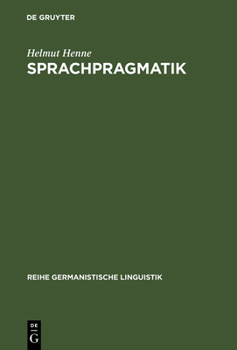 Hardcover Sprachpragmatik [German] Book