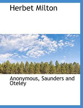 Paperback Herbet Milton Book