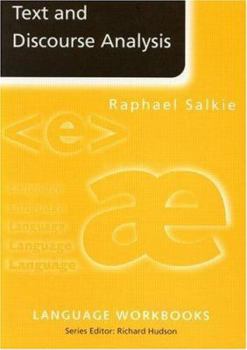 Paperback Text and Discourse Analysis Book