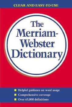 Paperback The Merriam-Webster Dictionary, Home and Office Edition Book