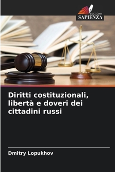 Paperback Diritti costituzionali, libertà e doveri dei cittadini russi [Italian] Book