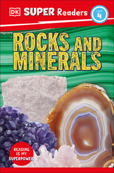 Paperback DK Super Readers Level 4 Rocks and Minerals Book