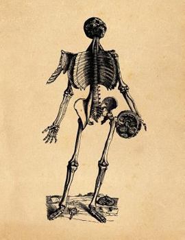 Anatomy Notebook: Andreas Vesalius -  Muscles 15 Premium College Ruled Notebook | 110 Pages