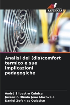 Paperback Analisi del (dis)comfort termico e sue implicazioni pedagogiche [Italian] Book