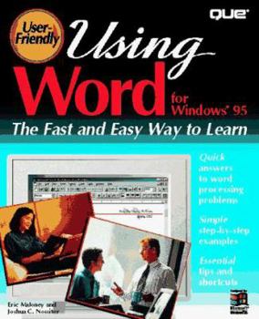 Paperback Using Word for Windows 95 Book