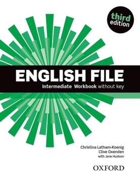 Paperback English File 3rd Edition Intermediate. Workbook without Key Book