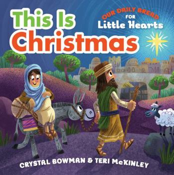 Board book This Is Christmas: (A Rhyming Board Book about the Nativity for Toddlers and Preschoolers Ages 1-3) Book