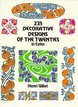 Paperback Design Motifs of the Decorative Twenties in Color Book