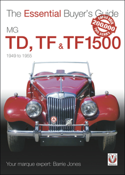 Paperback MG Td, TF & Tf1500: 1949-1955 Book
