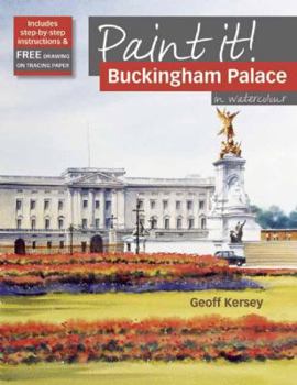 Paperback Paint It! Buckingham Palace Book