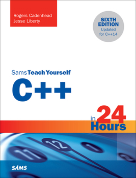 Paperback C++ in 24 Hours, Sams Teach Yourself Book