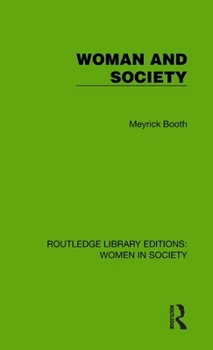 Hardcover Woman and Society Book