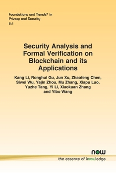 Paperback Security Analysis and Formal Verification on Blockchain and its Applications Book