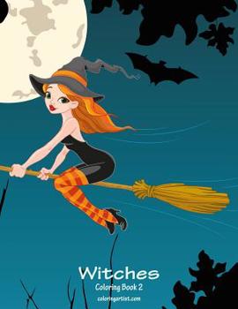 Paperback Witches Coloring Book 2 Book