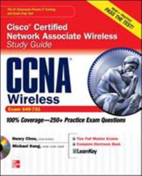 Paperback CCNA Cisco Certified Network Associate Wireless Study Guide (Exam 640-721) [With CDROM] Book