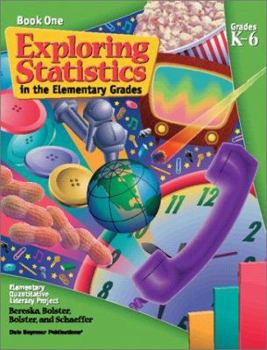 Paperback Exploring Statistics in the Elementary Grades: Book One Book