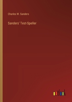 Paperback Sanders' Test-Speller Book