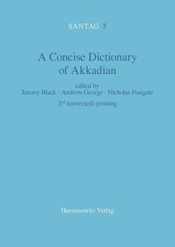 Paperback A Concise Dictionary of Akkadian Book