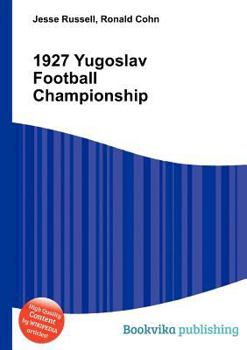 Paperback 1927 Yugoslav Football Championship Book
