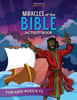 Paperback Miracles of the Bible Activity Book