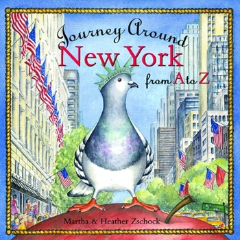 Hardcover Journey Around New York from A to Z Book
