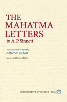 Paperback The Mahatma Letters to A. P. Sinnett Book