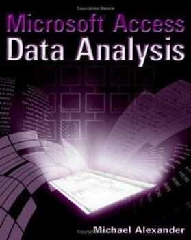 Paperback Microsoft Access Data Analysis Book