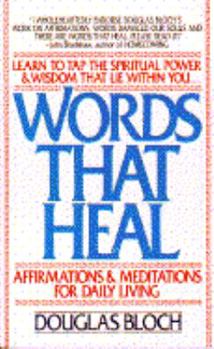 Paperback Words That Heal Book