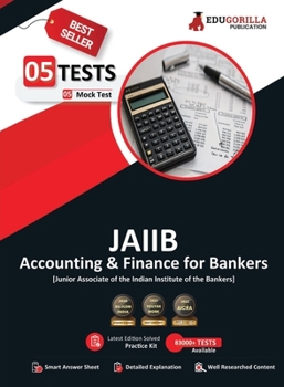 Paperback Accounting and Finance for Bankers - JAIIB Exam 2023 (Paper 2) - 5 Full Length Mock Tests (Solved Objective Questions) with Free Access to Online Test Book
